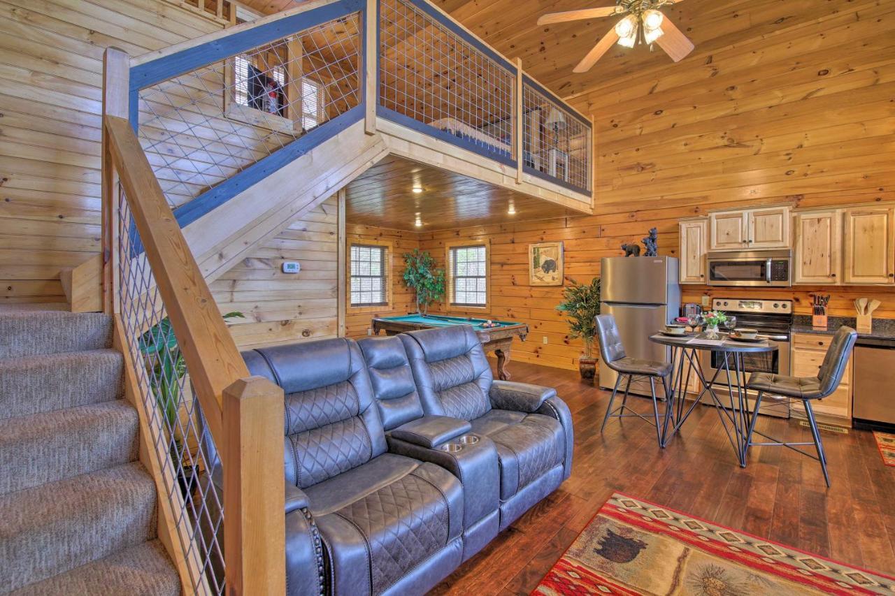 Gatlinburg Cabin With Pool Table And Hot Tub! Esterno foto